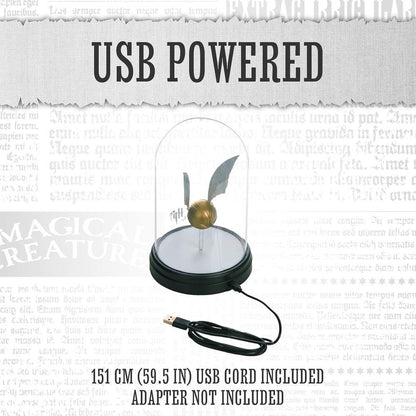 Harry Potter Golden Snitch Bell Lamp