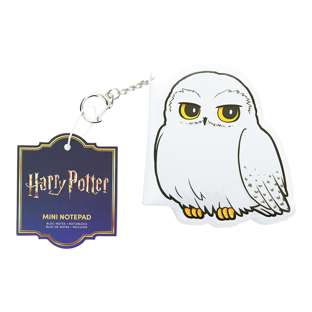 Hedwig Harry Potter Notebook Keychain