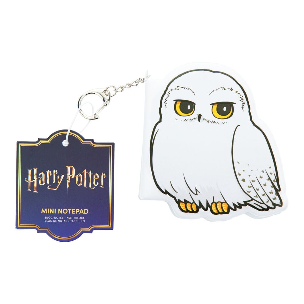 Hedwig Harry Potter Notebook Keychain