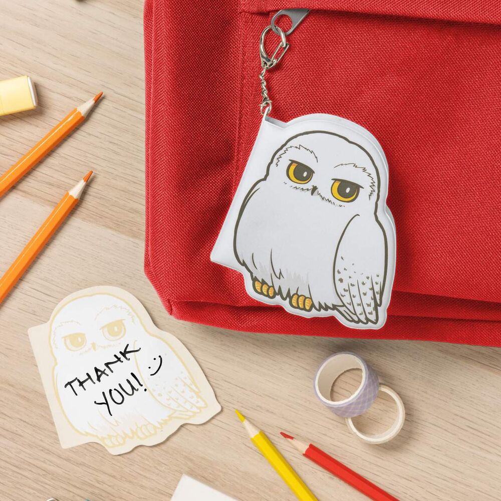 Hedwig Harry Potter Notebook Keychain