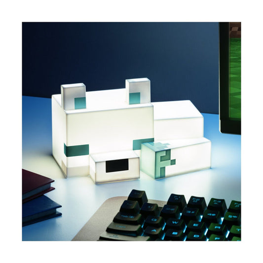 Minecraft 3D Arctic Fox Night Light