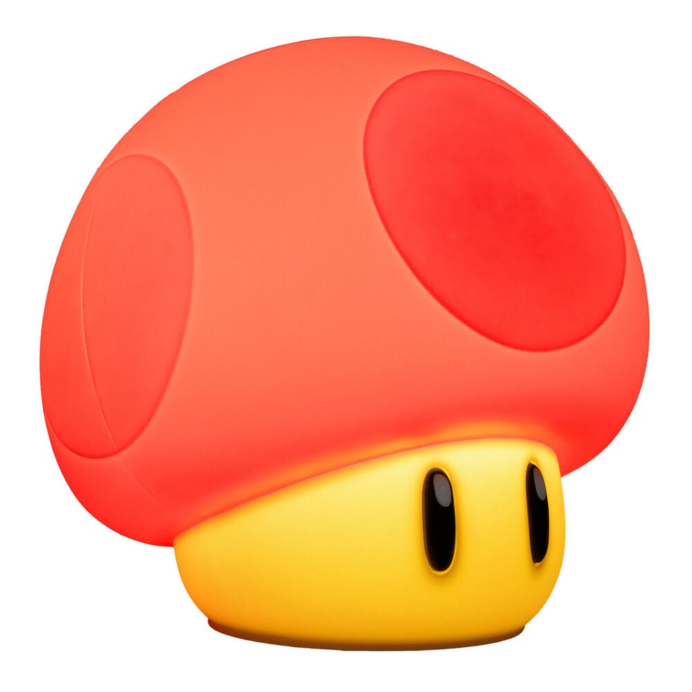 SquishyGlo Rechargeable Lamp Super Mushroom Super Mario Bros