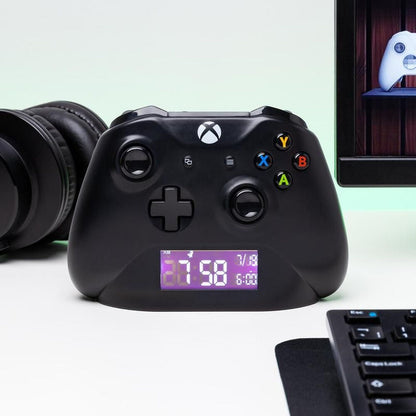 Xbox controller shaped alarm clock