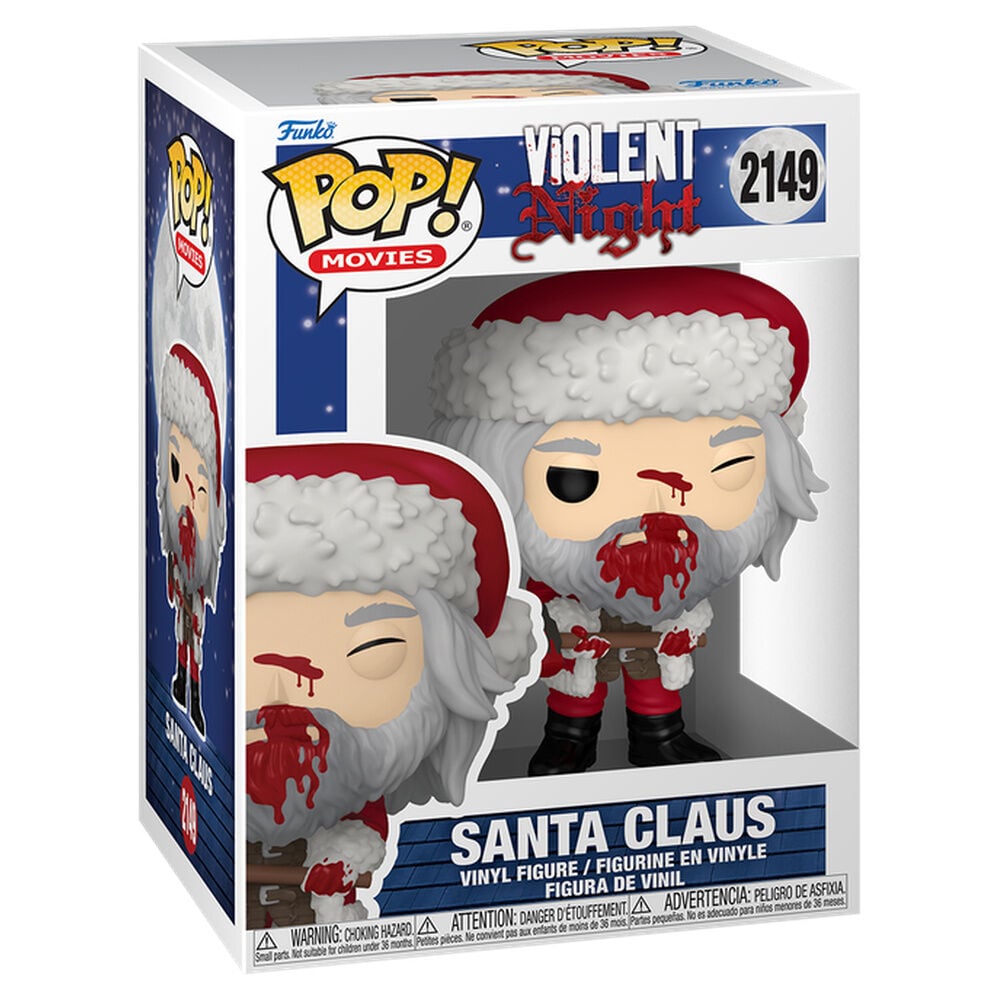POP Figure Violent Night Santa Claus with Skullcrusher