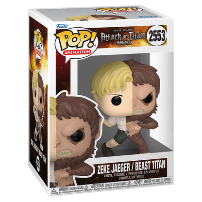 POP Figure Attack on Titan Zeke Jaeger / Beast Titan