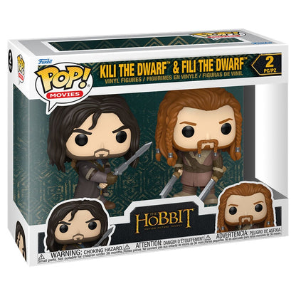 Blister 2 POP Figures The Hobbit Kili the Dwarf & Fili the Dwarf