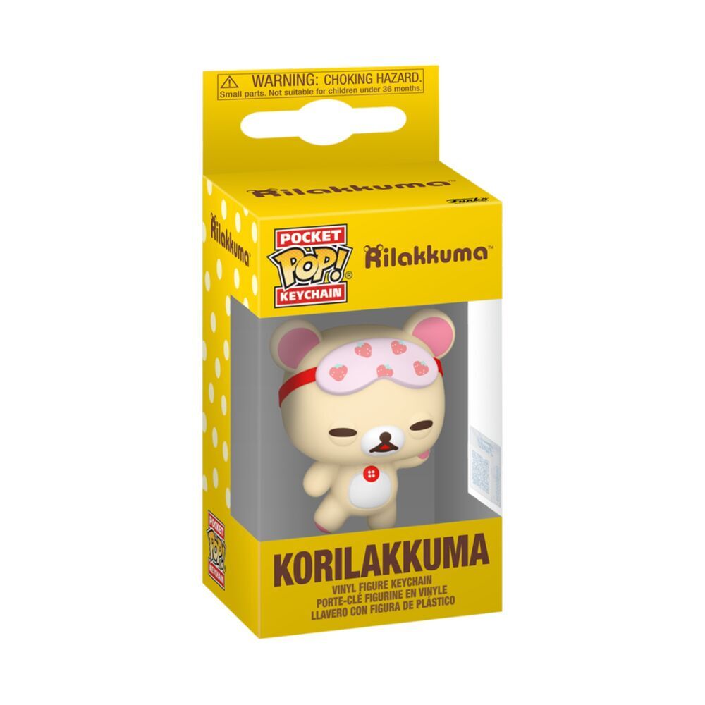 Pocket POP Keychain Rilakkuma Korilakkuma Keychain