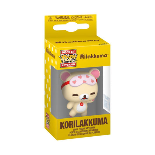 Pocket POP Keychain Rilakkuma Korilakkuma Keychain