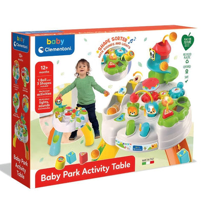 Mesa de actividades para bebés
