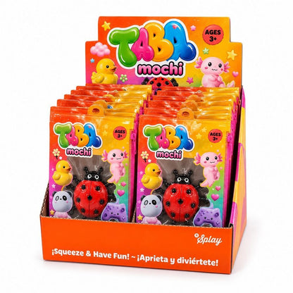 Taba Mochi Ladybug Anti-Stress Toy 7cm Assorted