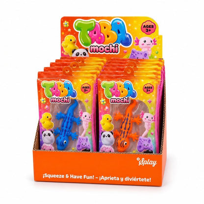 Taba Mochi Lizard Anti-Stress Toy 14cm Assorted
