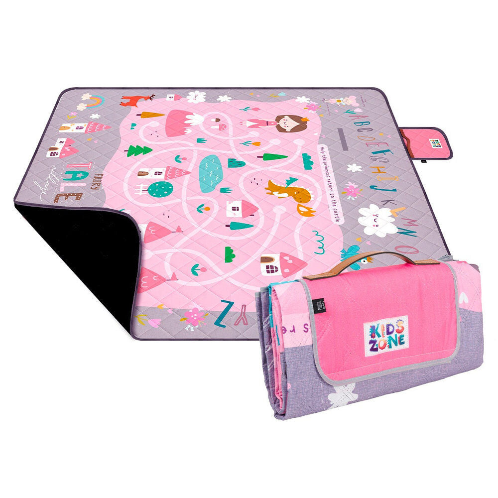 Castle picnic blanket 150x150cm