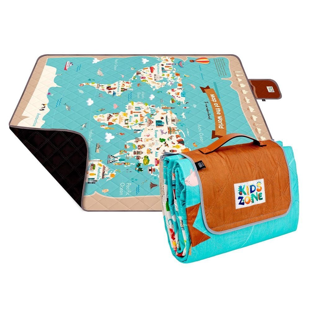 World picnic blanket 200x200cm
