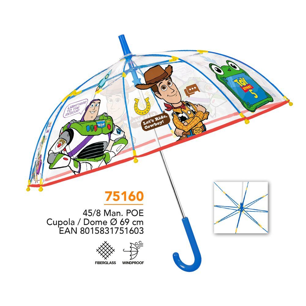 Toy Story Disney manual umbrella 45cm