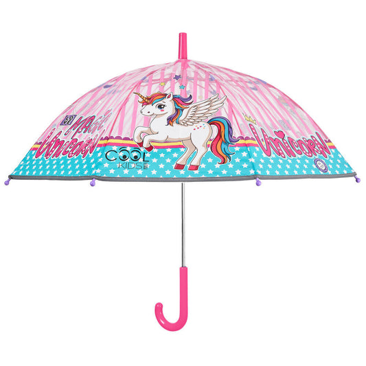 Paraguas manual Unicornio de 45 cm