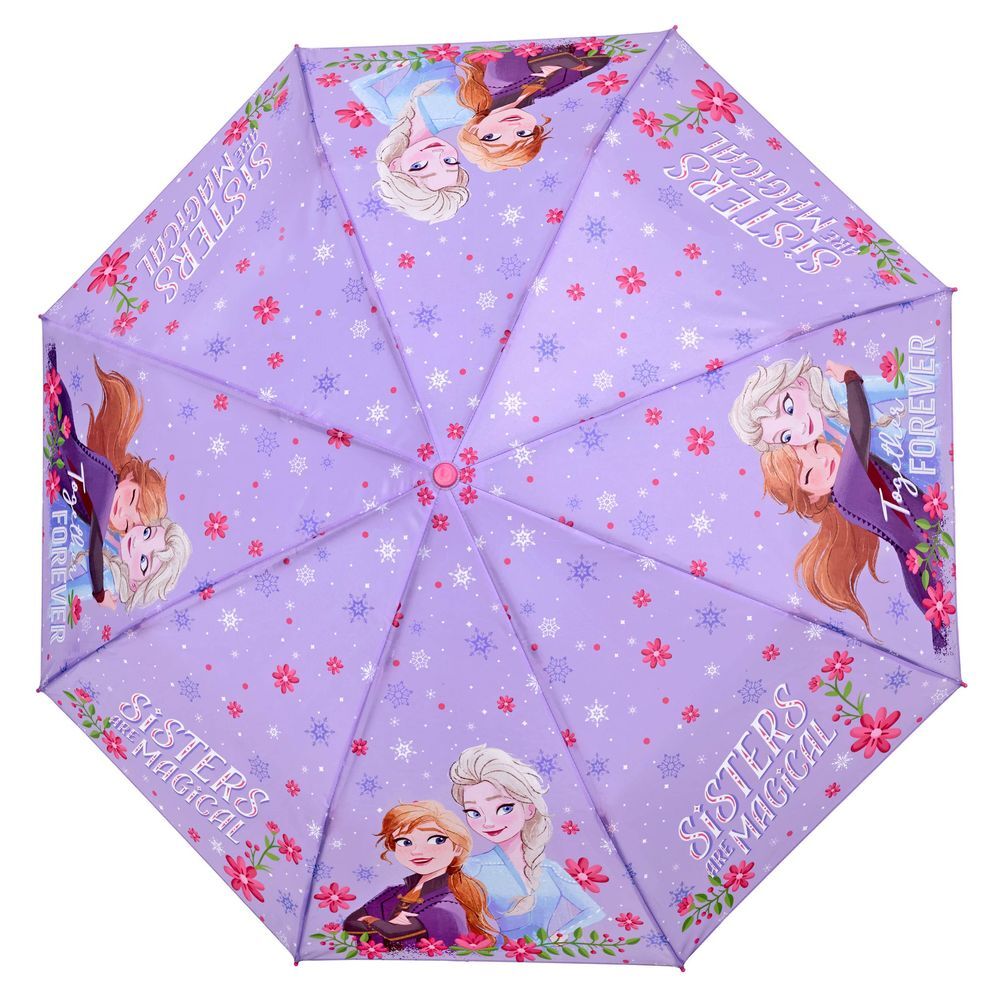 Paraguas plegable manual Disney Frozen de 50 cm