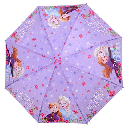 Paraguas plegable manual Disney Frozen de 50 cm