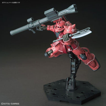 Model kit HG 1144 MS-06S Zaku II Char Aznable Red Comet Ver Gundam The Origin
