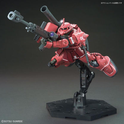 Model kit HG 1144 MS-06S Zaku II Char Aznable Red Comet Ver Gundam The Origin