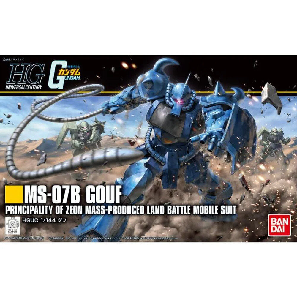 HGUC 1144 MS-07B Gouf Revive Ver Mobile Suit Gundam Model Kit