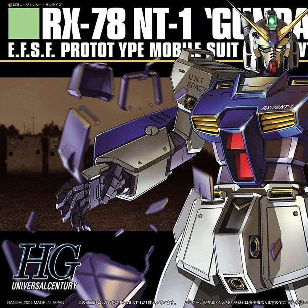HGUC 1144 RX-78 NT-1 Gundam Alex Gundam 0080 model kit