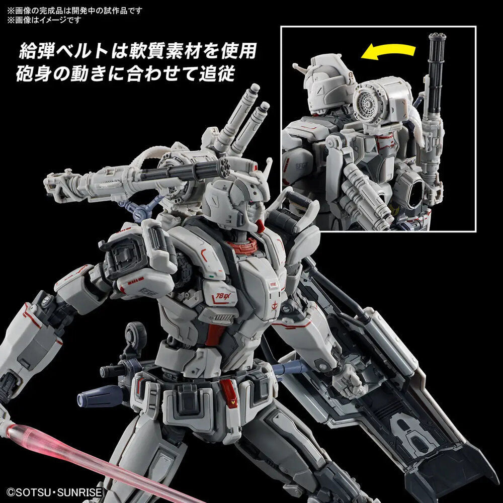 HG 1144 RX-78GE Gundam EX Requiem for Vengeance Model kit