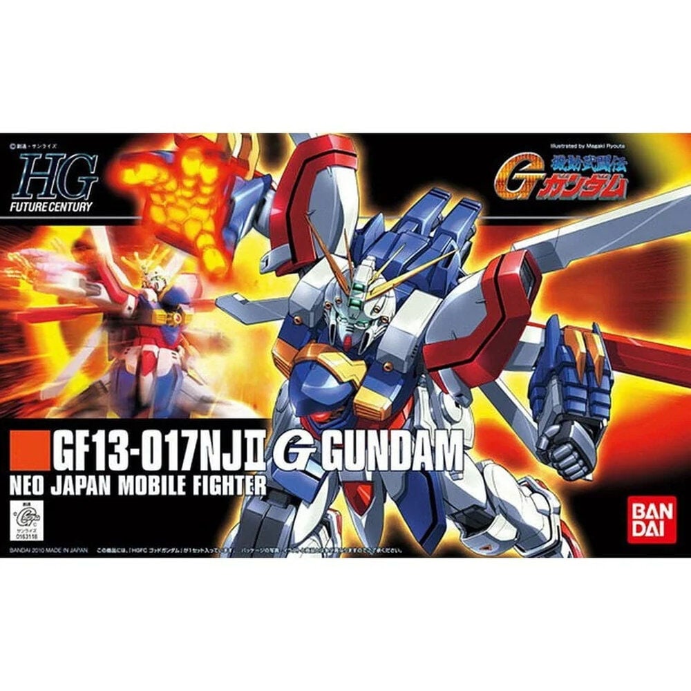HGFC 1144 GF13-017NJII God Gundam Mobile Fighter G Gundam model