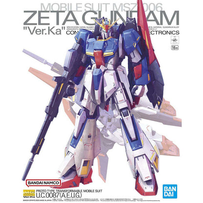 MG 1100 MSZ-006 Zeta Gundam Ver Ka Mobile Suit Zeta Gundam Model Kit