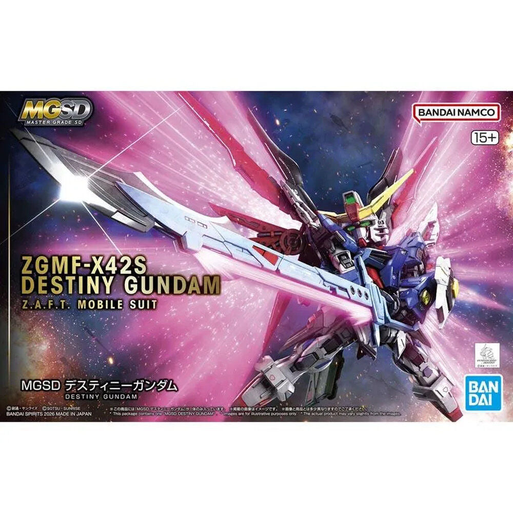 MGSD ZGMF-X42S Destiny Gundam Mobile Suit Gundam SEED Destiny model
