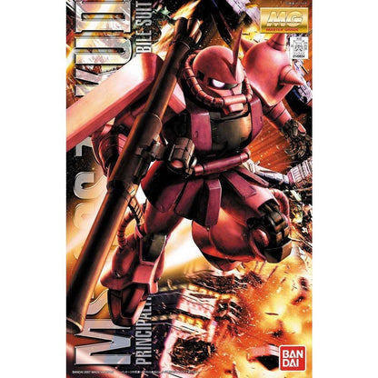 MG 1100 MS-06S Zaku II Char Aznable Custom Ver 20 Mobile Suit Gundam Model Kit