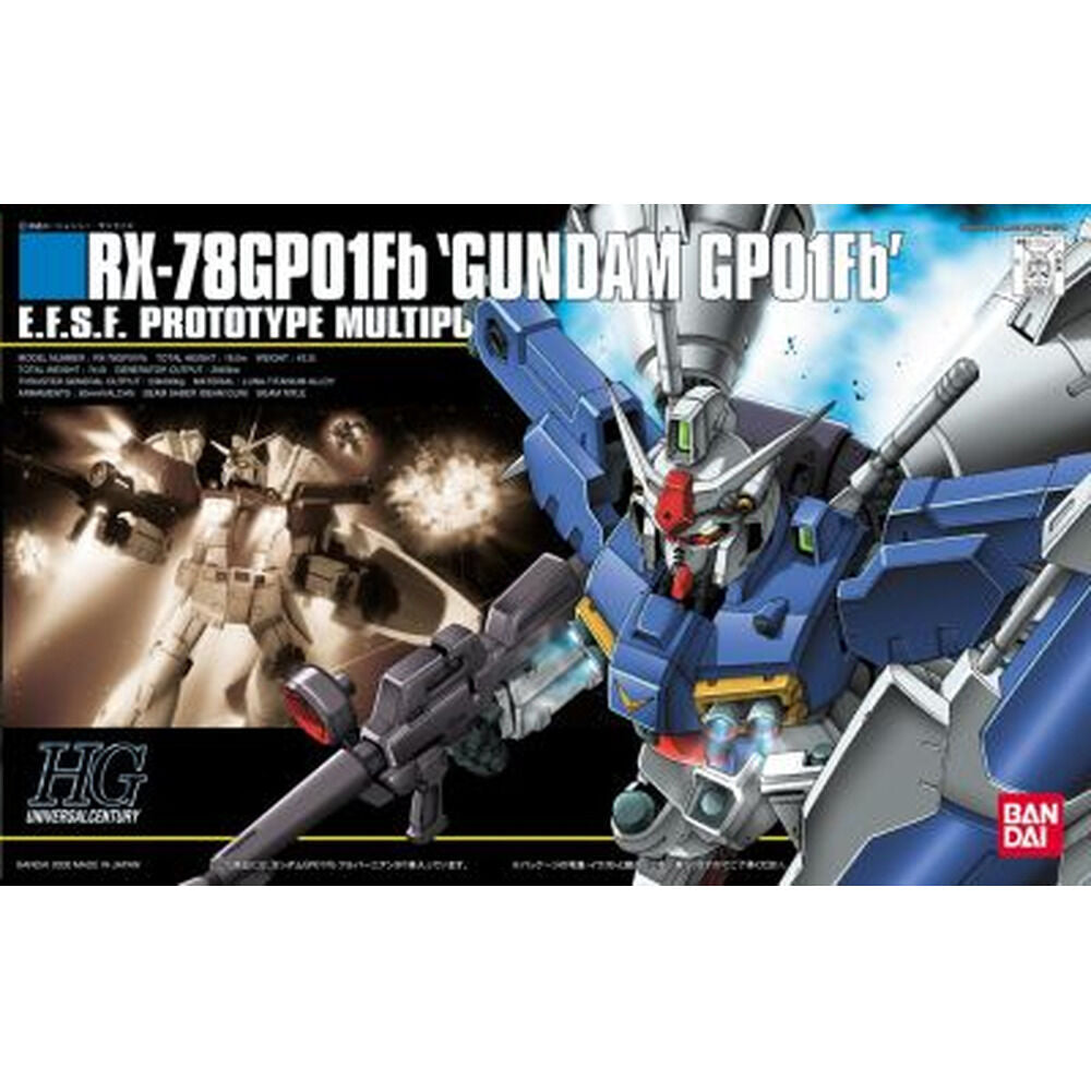 Model kit HG 1144 RX-78GP01-Fb Gundam Full Vernian Zephyranthes Mobile Suit Gundam 0083 Stardust Memory