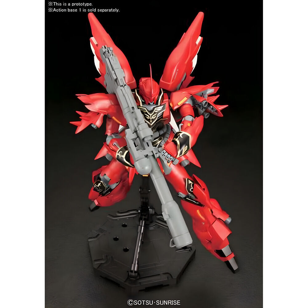 MG 1100 MSN-06S Sinanju Anime Color Ver Mobile Suit Gundam UC Model Kit