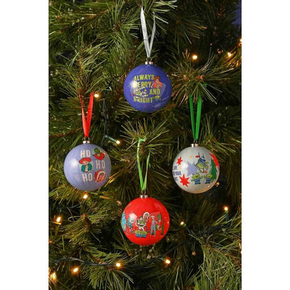 Set of 4 Disney Pixar Toy Story Christmas Ornaments