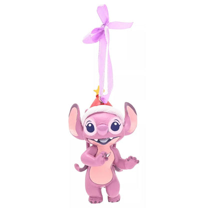 Set of 2 Disney Stitch Christmas Ornaments