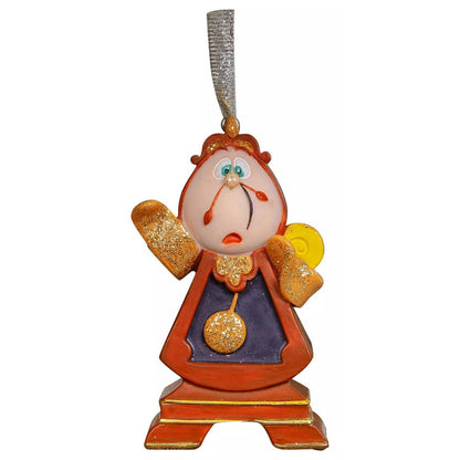 Set of 4 Disney Beauty and the Beast Christmas Ornaments