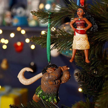 Set of 2 Disney Moana Christmas Ornaments