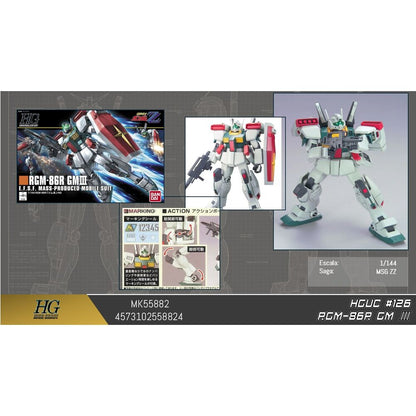 HGUC 1144 RGM-86R GM III Mobile Suit Gundam ZZ model