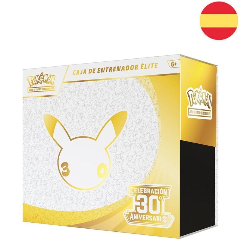 Elite Trainer Case 30th Anniversary Pokemon Cards Spanish