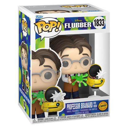 POP Figure 51 Disney Flubber Professor Brainard with Weebo 51 Chase