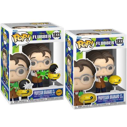 POP Figure 51 Disney Flubber Professor Brainard with Weebo 51 Chase