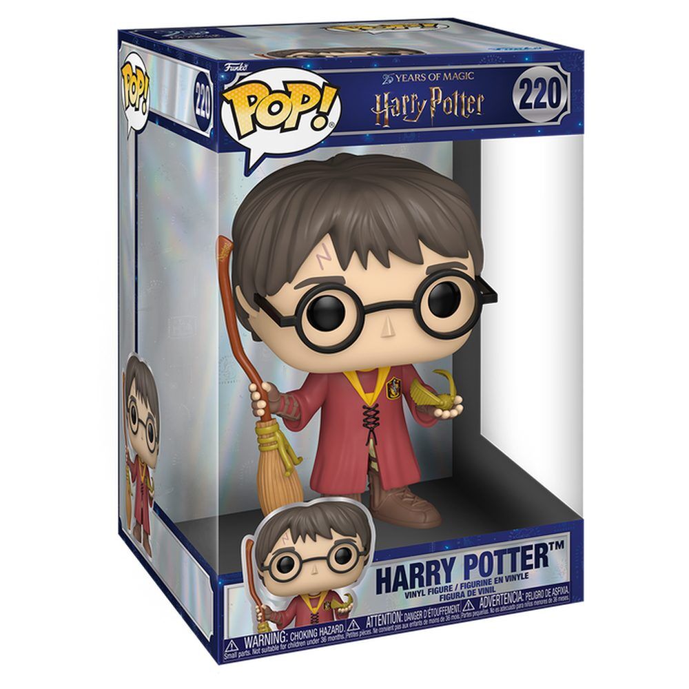 Jumbo POP Figure Harry Potter with Nimbus 2000