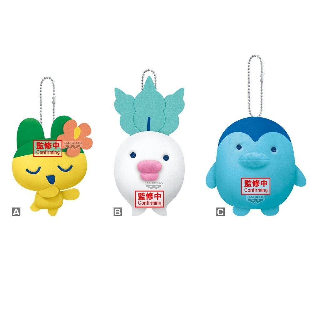 Assorted Plush Characters Mascot Plush Tamagotchi Paradise Vol 6 Tamagotchi 9cm Assorted