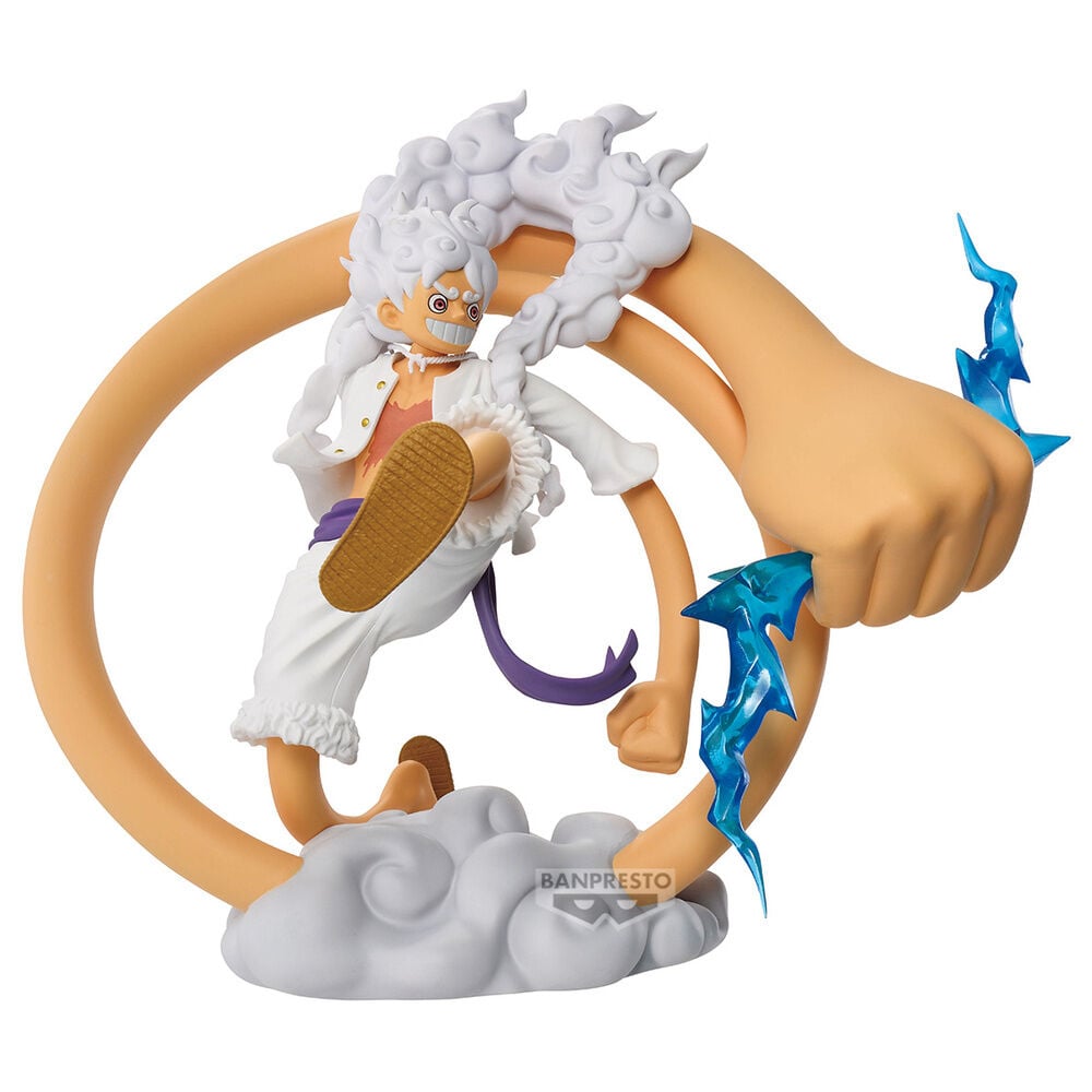 Figure Monkey D Luffy Gear 5 Theorama Soul One Piece 18cm