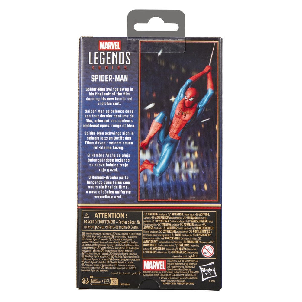 Spiderman Figure - Spider-Man No Way Home Marvel Legends Series 15cm