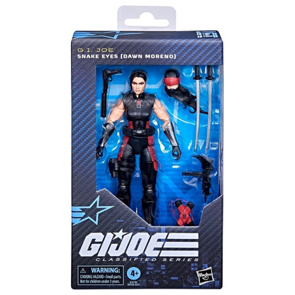 Figure Snake Eyes Dawn Moreno Gi Joe Classified Series 15cm