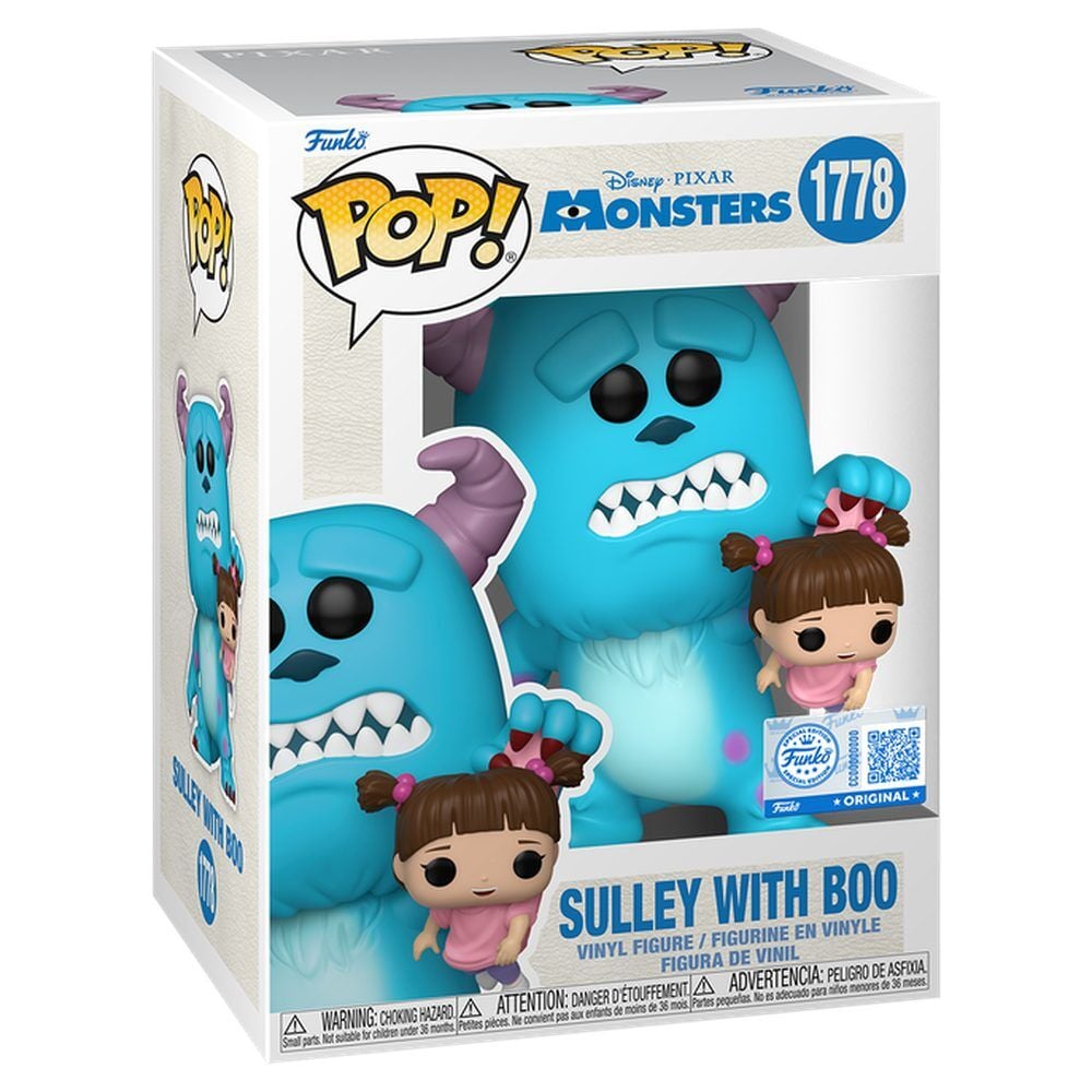 POP Figure Disney Pixar Monsters Inc Sulley with Boo Exclusive