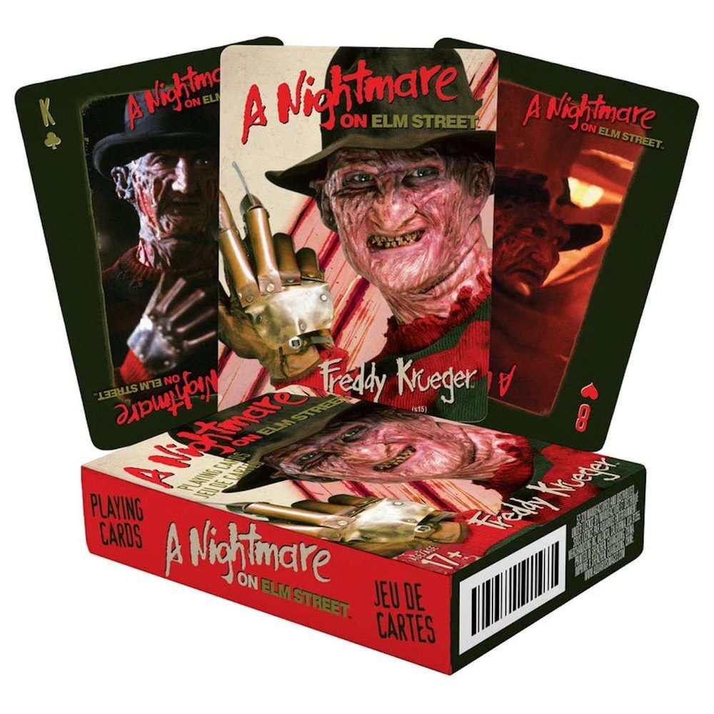 Poker Nightmare on Elm Street cards