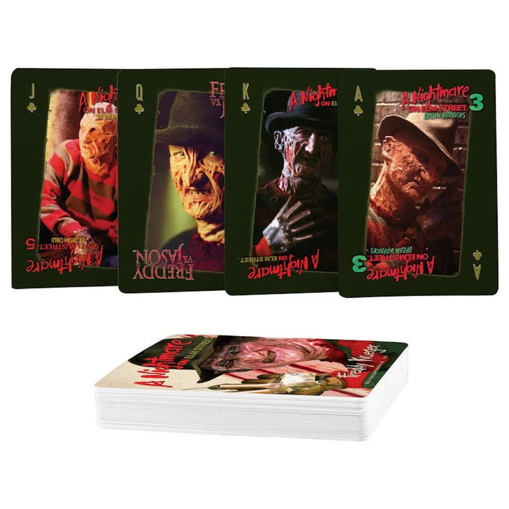 Poker Nightmare on Elm Street cards