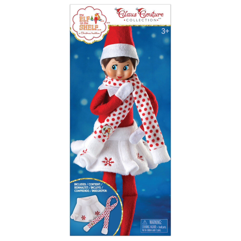Elf Costume: Skirt and Scarf (The Elf on the Self)