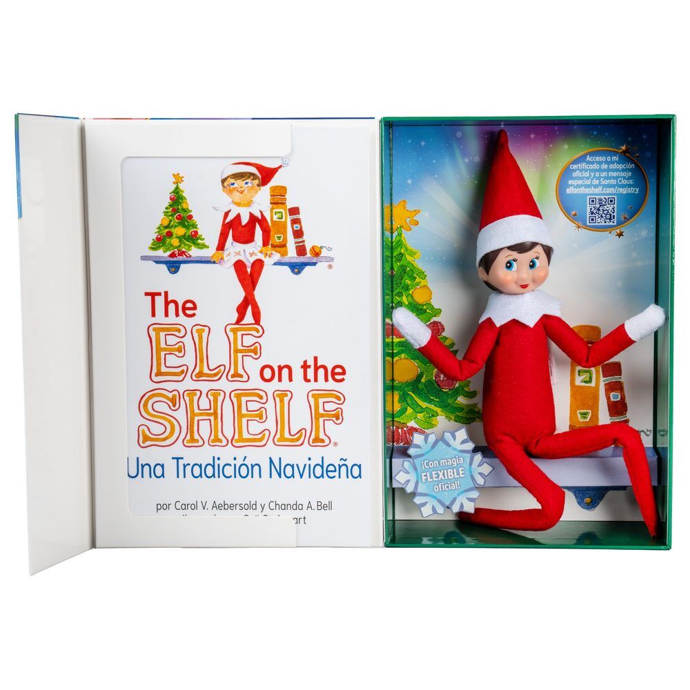 The Elf On the Shelf Articulated Girl Doll Story Set (Spanish)